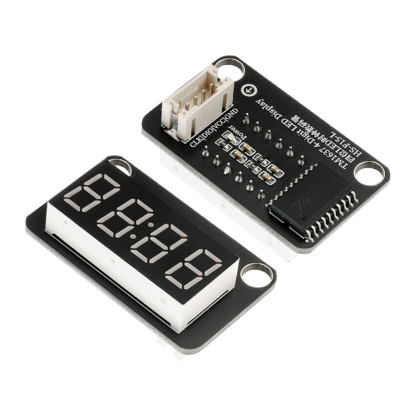 HS-F15-L Four-Digit Clock Display